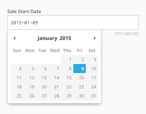 Date interface